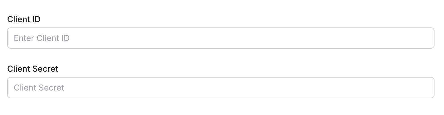 Add credentials for GitHub in Scalekit dashboard